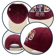 Gift For Father,Gift For Grandpa,Non-Eng,Photo - Faceless Portrait,Adorable - Custom Photo Faceless Portrait Dad Papa Portrait - Personalized Two Tone Cap
