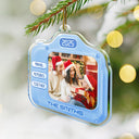 Family,Gift For Women,Gift For Men,Gift For Wife,Gift For Husband,Gift For Mother,Gift For Father,Gift For Brothers,Gift For Sisters,Gift For Son,Gift For Daughter,Christmas,Gift For Grandpa,Gift For Grandma,Custom Photo,Happy - Custom Photo Family Christmas Making Memories Together - Personalized Custom Shaped Acrylic Ornament