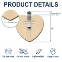 Custom Photo Family Memorial I'm Always With You - Personalized Custom Shaped Car Visor Clip