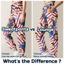 Family, Custom Photo, Independence Day, Happy - Custom Photo Family Mom Dad Pet Face America Stars And Stripes - Personalized Pajama Pants