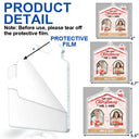 Gift For Couples,Happy,Love,Christmas - Custom Photo First Christmas Couples - Personalized Custom Shaped Acrylic Ornament