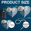 Gift For Yourself,Memorial,Sad,Christmas - Custom Photo Forever In My Heart - Personalized 2-Layered Mix Ornament