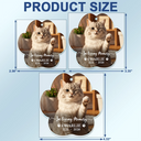 Custom Photo, Pet Lovers, Memorial, Sympathetic, Dynamic Photo - Custom Photo Forever In My Heart Dog Cat Memorial - Personalized Acrylic Car Hanger
