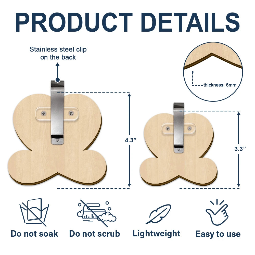 Sad,Memorial,Dog Lovers,Pet Lovers,Cat Lovers - Custom Photo Forever Loved Memorial Dog Cat - Personalized Custom Shaped Car Visor Clip