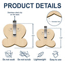 Sad,Memorial,Dog Lovers,Pet Lovers,Cat Lovers - Custom Photo Forever Loved Memorial Dog Cat - Personalized Custom Shaped Car Visor Clip