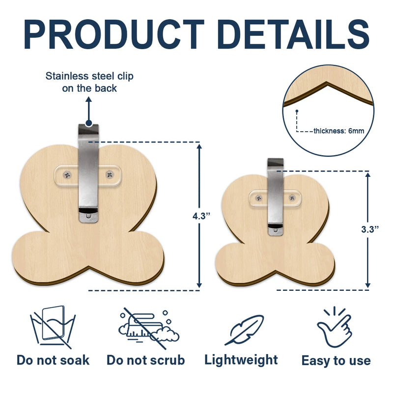 Sad,Memorial,Dog Lovers,Pet Lovers,Cat Lovers - Custom Photo Forever Loved Memorial Dog Cat - Personalized Custom Shaped Car Visor Clip