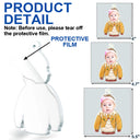 Funny, Parents, New baby, Gift For Grandparents, Christmas - Custom Photo Funny Baby Face Sweater - Personalized Custom Shaped Acrylic Ornament