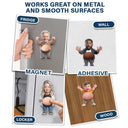Custom Photo, Art Design, Family, Humorous, Photo - Belly FreeStyle Pose Figure - Custom Photo Funny Belly Character Family Members - Personalized Squishy Acrylic Fridge Magnet
