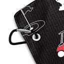 Happy, Golf, Gift For Men, Gift For Husband, Dog Lovers, Pet Lovers, Gift For Yourself - Custom Photo Funny Dog Cat - Personalized Golf Towel