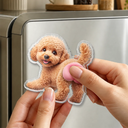 Custom Photo, Art Design, Pet Lovers, Humorous, Photo - Squishy Pet Butt - Custom Photo Funny Dog Cat Pet Butt - Personalized Squishy Acrylic Fridge Magnet