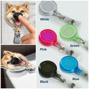 Art Design,Humorous,Dog Lovers,Pet Lovers,Photo - Squishy Dog Nose - Custom Photo Funny Dog Nose - Personalized Squishy Badge Reel