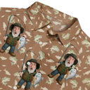 Gift For Yourself,Gift For Women,Gift For Men,Happy,Fishing - Custom Photo Funny Face Cut Fishing Man - Personalized Hawaiian Shirt