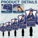 Graduation,Gift For Yourself,Gift For Women,Gift For Men,Gift For Daughter,Gift For Son,Gift For Sisters,Gift For Brothers,Gift For Bestie,Gift For Sibling,Happy - Custom Photo Funny Graduation Prop - Personalized Graduation Handheld Fan