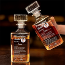 Gift For Yourself, Funny, Custom Photo - Custom Photo Funny Prescription Drink One Measure Daily - Personalized Square Whiskey Bottle