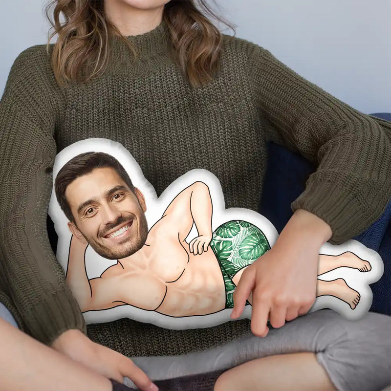 Gift For Couples, Gift For Wife, Gift For Girlfriend, Gift For Women, Funny, Old Couples - Custom Photo Funny Wife Husband Boyfriend Girlfriend - Personalized Custom Shaped Pillow