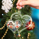 Gift For Couples,Gift For Women,Gift For Men,Gift For Wife,Gift For Husband,Custom Photo,Love,Gift For Boyfriend,Gift For Girlfriend,Old Couples,LGBT - Custom Photo God Knew My Heart Needed You Couple - Personalized Custom Shaped Acrylic Ornament