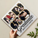 Graduation,Gift For Yourself,Happy,Custom Photo - Custom Photo Graduate Anniversary - Personalized Graduation Cap Topper