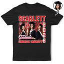 Gift For Yourself,Gift For Women,Gift For Men,Graduation,Happy - Custom Photo Graduation Congratulations - Personalised T Shirt