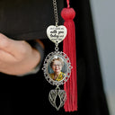 Custom Photo Graduation Walking Beside You Memorial - Personalised Graduation Tassel Charm