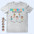 Gift For Grandpa,Gift For Father,Funny,Custom Photo - Custom Photo Grandpa's Fan Club - Personalized T Shirt