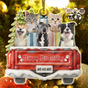 Dog Lovers, Christmas, Funny, Pet Lovers - Custom Photo Have Yourself A Furry Little Christmas - Personalized Custom Shaped Acrylic Ornament