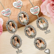 Custom Photo, Wedding, Gift For Yourself, Sentimental, Upload Full Photo - Custom Photo Here Is Something Old For Your Wedding Day - Personalized Wedding Charm