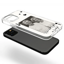 Gift For Couples,Old Couples,Gift For Husband,Gift For Wife,Gift For Boyfriend,Gift For Girlfriend,Love,Custom Photo - Custom Photo How Lucky Are We Playing Card - Personalized Clear Phone Case