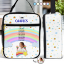 Gift For Kids,Back To School - Custom Photo I Am Affirmations - Personalized Kids Lunch Bag