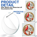 Family,Christmas,Memorial,Sad - Custom Photo I Am Always With You 3D Effect Cardinal Bird - Personalized Custom Shaped Acrylic Ornament