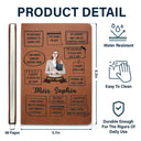 Teacher,Back To School - Custom Photo I Am Proud To Be A Teacher - Personalized Leather Journal