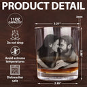 Gift For Couples,Gift For Husband - Custom Photo I Love You For Who You Are Hot Couple - Personalized Engraved Whiskey Glass