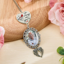 Graduation,Gift For Yourself,Custom Photo,Memorial,Sad - Custom Photo I'm Always With You - Personalized Graduation Tassel Charm