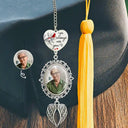 Graduation,Gift For Yourself,Custom Photo,Memorial,Sad - Custom Photo I'm Always With You - Personalized Graduation Tassel Charm