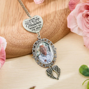 Graduation, Gift For Yourself, Custom Photo, Memorial, Sad - Custom Photo If Heaven Weren't So Far Away - Personalized Graduation Tassel Charm