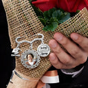 Graduation, Gift For Yourself, Custom Photo, Memorial, Sad - Custom Photo If Heaven Weren't So Far Away - Personalized Graduation Tassel Pin