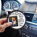 Love, Gift For Couples, Gift For Husband, Gift For Wife, Gift For Boyfriend, Gift For Girlfriend - Custom Photo In Case I Don't Say It Enough Couples - Personalized Custom Shaped Car Visor Clip