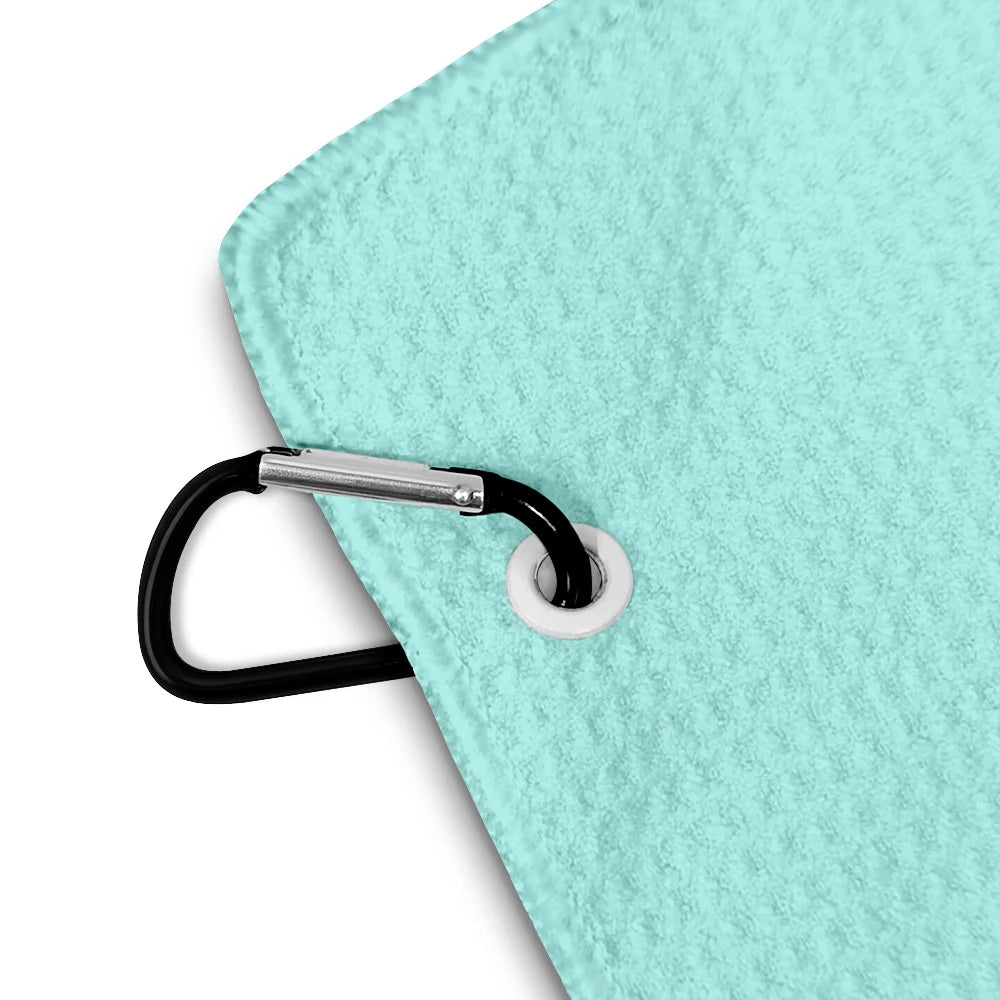 Happy,Gift For Husband,Gift For Grandpa,Gift For Father,Grandpa's Hobby,Dad's Hobby,Sport Dad,Golf - Custom Photo Ink Drawing Best Dad Papa By Par - Personalized Golf Towel