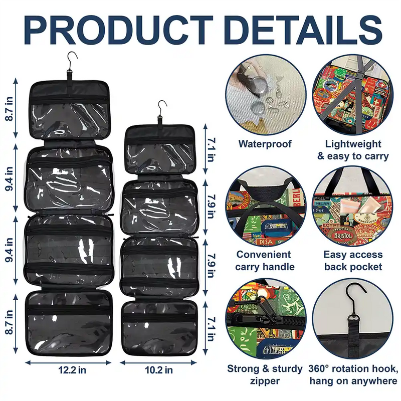 Travel, Custom Photo, Gift For Yourself, Happy - Custom Photo Just A Girl Boy Who Loves Traveling - Personalized Toiletry Bag