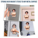Custom Photo,Summer,Gift For Men,Gift For Yourself,Humorous,Cut-Face Photo - Custom Photo Just One More Poke - Personalized Squishy Acrylic Fridge Magnet