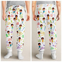 Custom Photo,Gift For Kids,Gift For Grandkids,Back To School,Happy - Custom Photo Kid Affirmations I Am Kind - Personalized Sweatpants