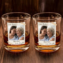 Gift For Father,Gift For Mother,Love - Custom Photo Like Mother Like Daughter - Personalized Whiskey Glass