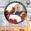 Memorial, Custom Photo, Family, Sad - Custom Photo Look For Me In The Sunshine - Personalized Rainbow Suncatcher With Crystal Ball Prism