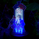 Memorial,Family,Parents,Gift For Grandparents - Custom Photo Memorial A Light Remains - Personalized Solar Light