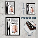 Gift For Yourself, Gift For Mother, Gift For Father, Gift For Daughter, Gift For Son, Gift For Sibling, Gift For Sisters, Gift For Brothers, Gift For Bestie, Memorial, Sad - Custom Photo Memorial A Limb Has Fallen - Personalized LED Light Wooden Plaque