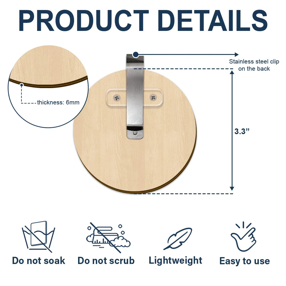 Memorial,Family,Gift For Grandparents,Parents,Sad - Custom Photo Memorial Although You Cannot See Me I'm Always With You - Personalized Custom Shaped Car Visor Clip