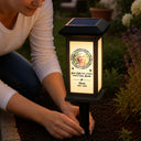 Christmas, Custom Photo, Sympathetic, Family, Memorial, Upload Full Photo - Custom Photo Memorial Always Loved Never Forgotten - Personalized Solar Garden Light