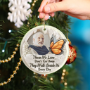 Sad, Memorial, Family, Parents, Gift For Grandparents, Gift For Sibling - Custom Photo Memorial Bird I'm Always With You - Personalized Custom Shaped Acrylic Ornament