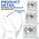 Christmas,Memorial,Sad,Pet Lovers,Dog Lovers,Cat Lovers,Family - Custom Photo Memorial Dog Cat You Left Paw Prints On My Heart - Personalized Custom Shaped Acrylic Ornament