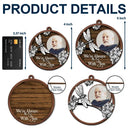 Memorial,Custom Photo,Love,Christmas - Custom Photo Memorial I Am Always With You Toile Art - Personalized 2-Layered Wooden Ornament