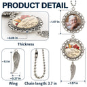 Memorial,Custom Photo,Gift For Father,Gift For Mother,Family,Sad - Custom Photo Memorial I'm Always With You - Personalized Photo Pendant Charm